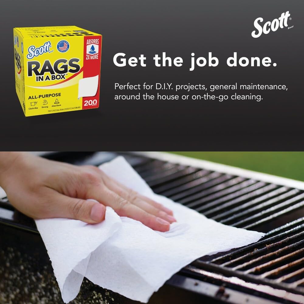 Scott Rags in A Box, Box of 200