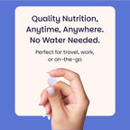 EZ Melts Multivitamin + Iron - Daily Multivitamin for Women & Men - Supports Healthy Energy Levels & Antioxidant Protection - Non-GMO & Vegan - Tropical Cherry - 60 Dissolvable Tablets (30 Servings)