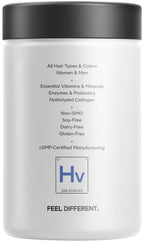 Codeage Hair Vitamins 10000 mcg Biotin, Keratin, Collagen, Vitamin A, B12, C, D3, E, Zinc, Turmeric, Probiotics, Enzymes, Inositol - Hair Care Support - Healthy Hair Supplement Pills - 120 Capsules