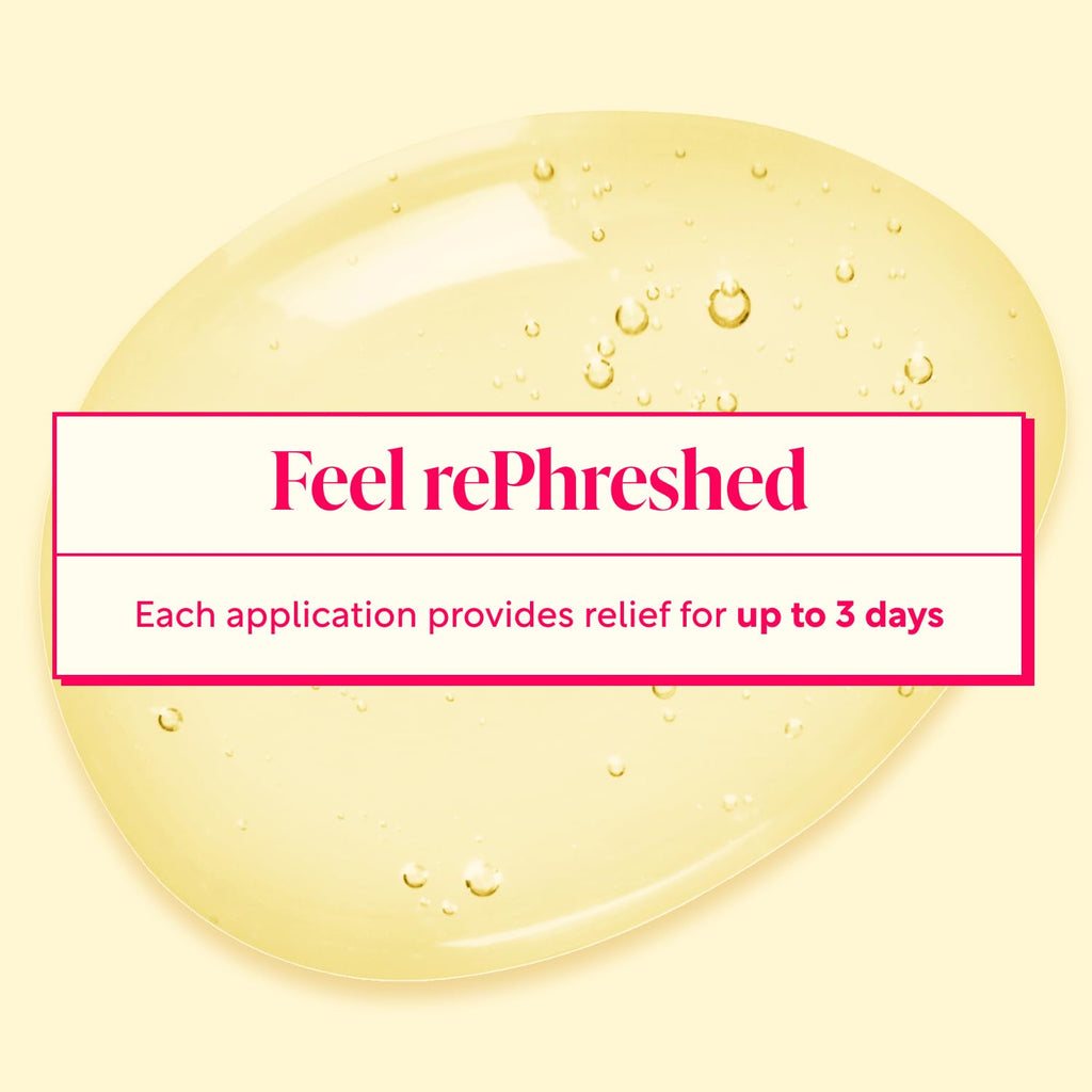 RepHresh Odor Eliminating Vaginal Gel, Fragrance Free, Balances Vaginal pH, Odor Control Up to 3 Days, 4 Pre-Filled Applicators