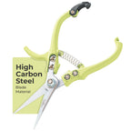 Modern Sprout Pruning Shears- Garden Snips-Herb Scissors- Chartreuse 1-Pack