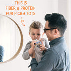 Happy Tot Organics Stage 4 Baby Food Pouches, Gluten Free, Vegan Snack, Fiber & Protein Fruit & Veggie Puree, Fruit & Veggie Variety Pack, 4 Ounce (Pack of 16), Amazon Exclusive