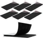 3M Dual Lock SJ3550 2"x 4" 6PCS Black Reclosable Fastener Heavy Duty Interlocking Tape Mushroom Shaped Sticky Hook Lock Mounting Tape for EZ Pass Holder Indoor Outdoor Use