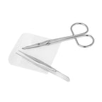 Dealmed Sterile Suture Removal Kit - Scissors, Forceps, Gauze, 10 Pack