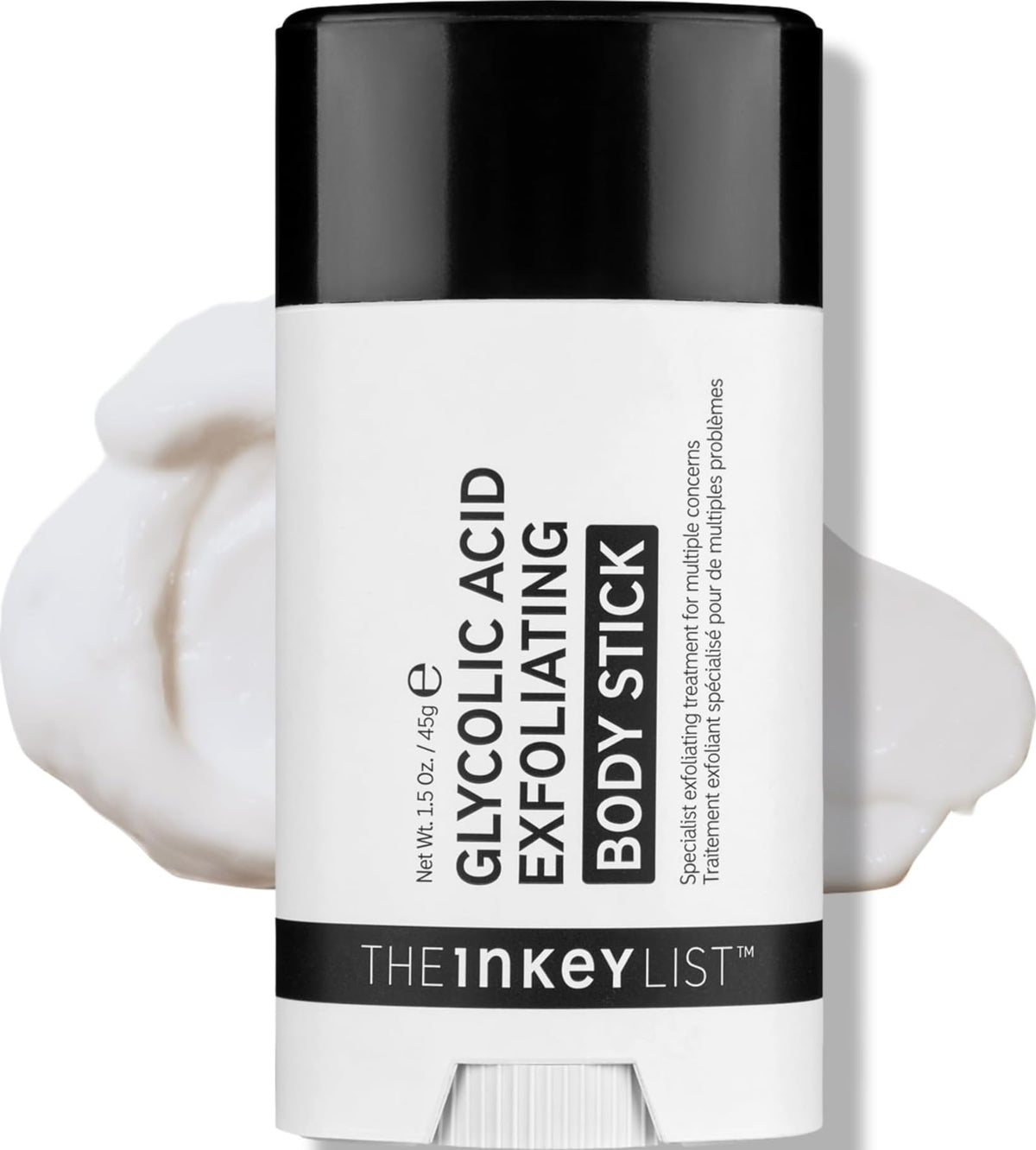 The INKEY List Glycolic Acid Exfoliating Body Stick 45g
