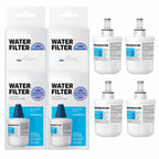 Microfilter HAFCU1/XAA - HAFIN2/EXP Water Filter Replacement – Compatible with DA29-00003B DA29-00003F DA29-00003G – Carbon Block Filtration – Fresh Water & Ice – 24 Month Life 4 PACK