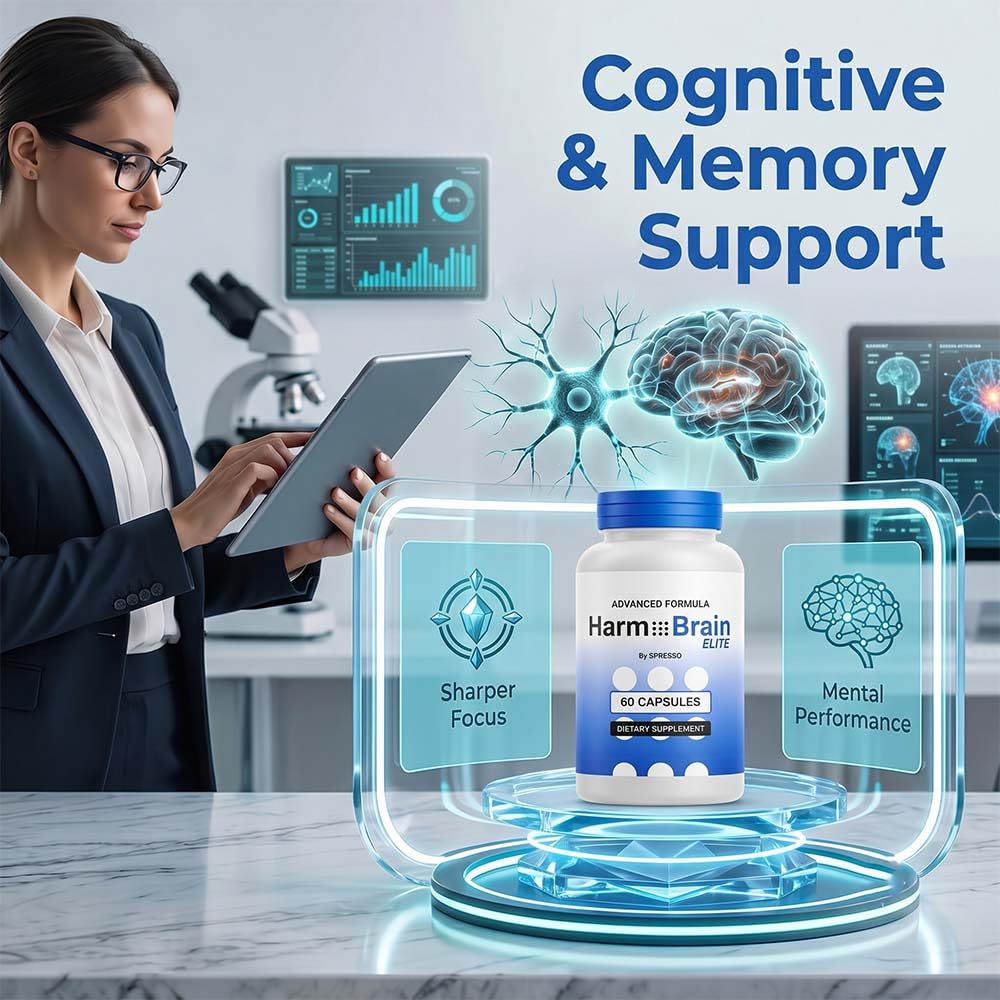 (3 Pack) Harmo Brain Capsules - Official HarmoBrain Supplement Pills with Premium Ingredients, Advanced Formula Support for Overall Health & Wellness Reviews (180 Capsules)