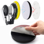 SIJDIEE 3 Pack Interface Pads, 6 Inch Hook and Loop Soft Density Sponge Cushion Buffer Backing Pad, Foam Sanding Interface Pads for Orbital Sander Automotive Woodworking Polishing