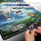 MTG Playmat - Non-Slip Backing Printing, Ideal for Card Game Enthusiasts TCG Playmat (Purify Land-Deck)
