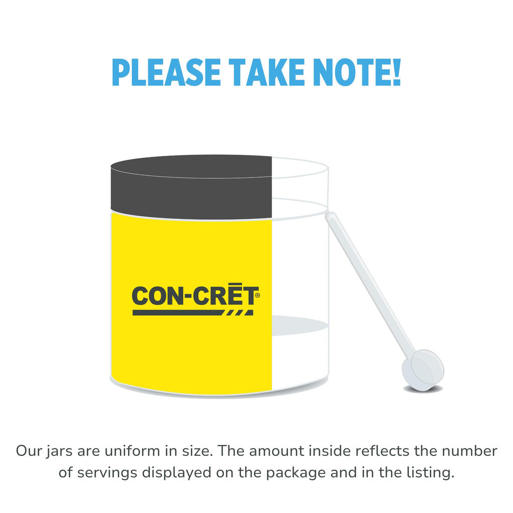 CON-CRET Creatine HCl Powder | Muscle, Cognitive, Cellular Energy Support | No Bloating or Cramps | USA Made & NSF Certified | Unflavored (64 Serving)