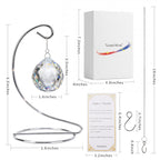 Sympathy Gifts for Loss of Loved One,Tabletop Hanging Crystal Suncatcher