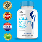 (1 Pack) Aqua Max+ Advanced Formula Supplement, AquSculpt Max Capsules Maximum Strength Support Pills