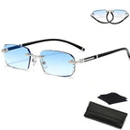 Clarity Blue Glasses, Unisex Automatic Adjustment glasses, Blue Light Blocking Glasses, Clarity Glasses, Relieve Eye Fatigue Symptoms Caused By Electronic Screens, With An Elegant Glasses Case
