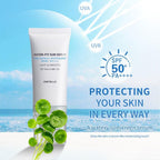 2 Pcs Centella Sunscreen,Lightweight HydratingSPF50 Centella Sunscreen for All Skin Type and UV Defense.