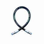 Haichy 26711-04-04-18 Hydraulic Hose Swivel Assembly 1/4" Hydraulic Hose with Female JIC X Female JIC, 18" Long, 5800 PSI