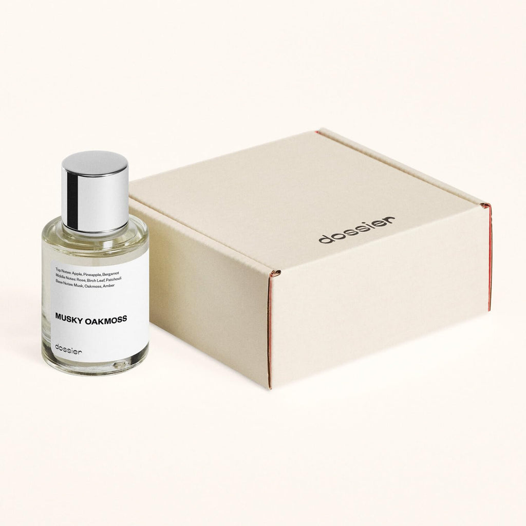 Dossier - Musky Oakmoss - Eau de Parfum - Inspired by C.reed's A.ventus - Perfume Luxury - Pure Infused - Paraben-Free - Vegan - For Men - Fragrance 1.7 oz (Spray 50ml)