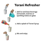 Torani Flavored Drink Syrup Soda Shop Variety Pack, 25.4 fl oz, Set of 4