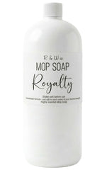 R&W CO. Original 32 oz Premium Mop Soap Royalty Scented, Gentle Floor Cleaner for all Surfaces, Non-Toxic, Pet and Skin Safe Formula, Streak-Free Shine