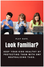 Cell Phone EMF Protection Neutralizers - USA Made - Slim Design - Developed by Dr. Valerie Nelson - 20 Pack
