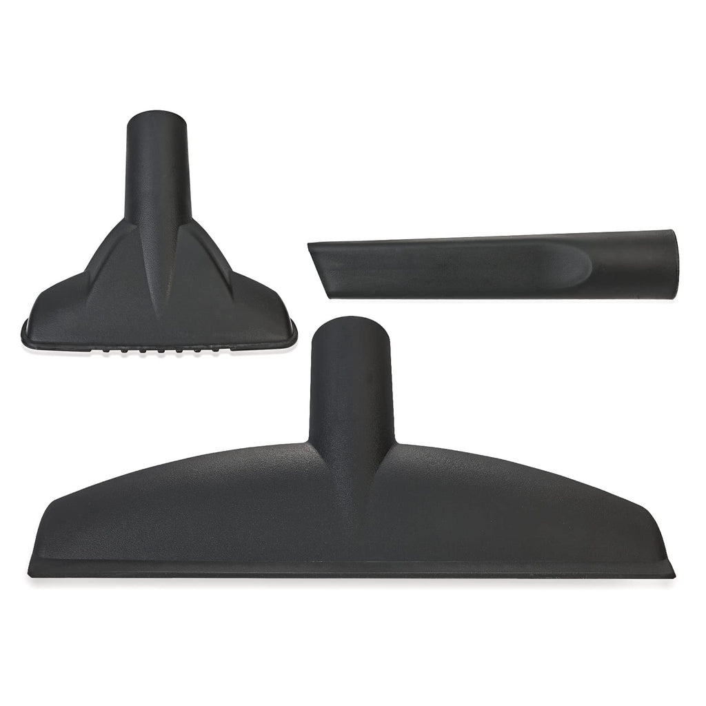 Shop-Vac 3-PC Nozzle Kit, 1-1/4 Inch Diameter for Wet/Dry Use, Includes Gulper, Crevice and Floor Tool