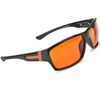 Spectra479 - 99.9% Blue Light Blocking Amber Glasses for Sleep - Medium Adult Size Nighttime Eye Wear - Special Orange Tinted Glasses Help You Sleep & Relax Your Eyes