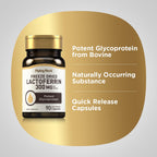 Piping Rock Lactoferrin Supplements | 300mg | 90 Capsules