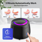 Hiwill Ultrasonic Cleaner For Retainer Cleaning Machine: 43000Hz Sonic Dental Clean Pod For Denture Mouthguard