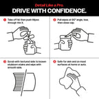 Malco Duplex Heavy Duty Cleaning Wipes for Home and Auto, 130 Wipes