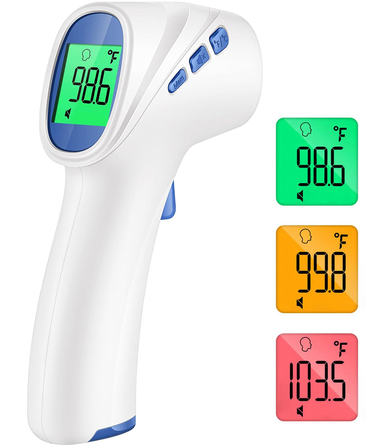 Forehead Thermometer for Adults and Kids, Non Contact, Fast Accurate Result