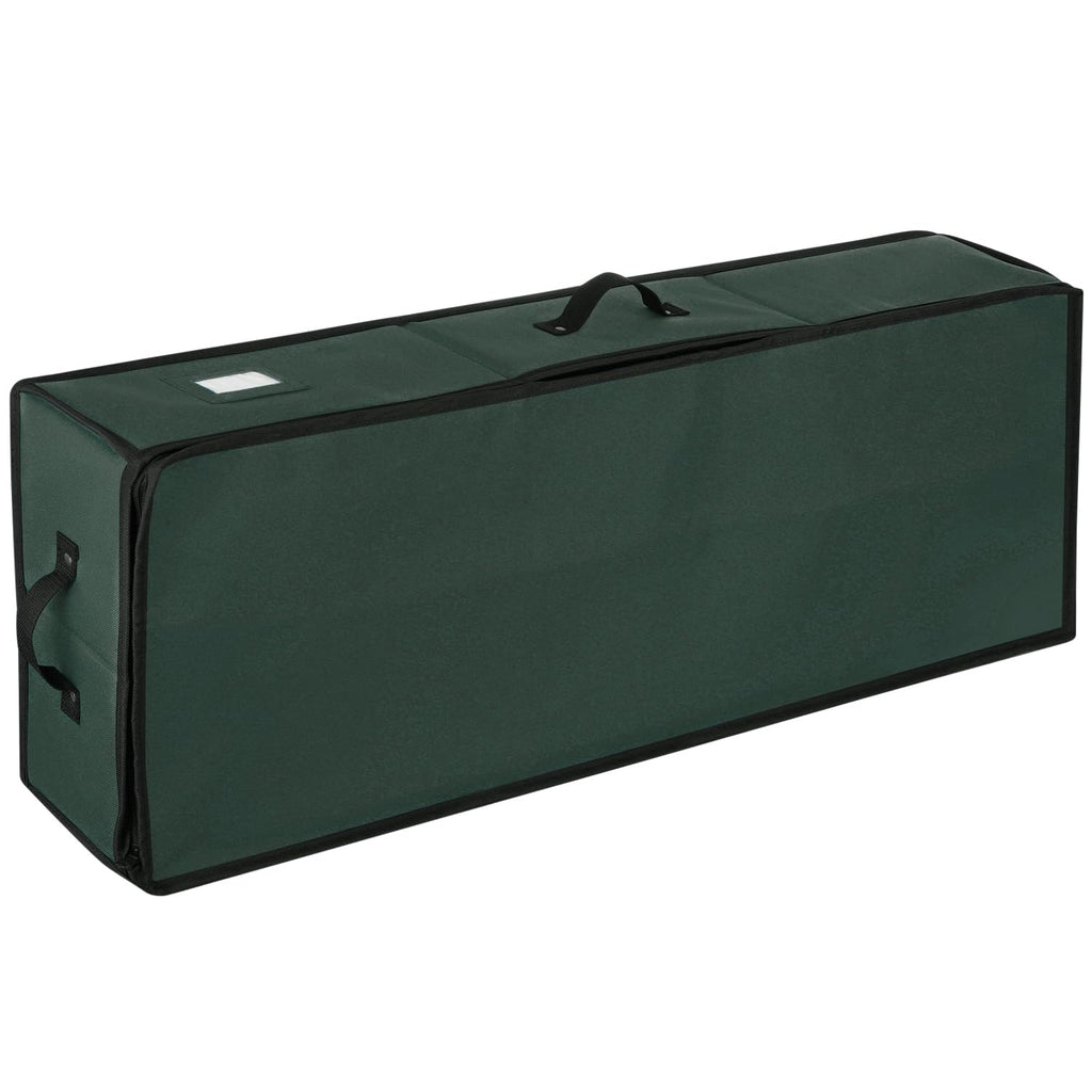 Hearth & Harbor Wrapping Paper Storage Container - Christmas Storage Bag with Interior Pockets - Gift Wrapping Organizer Storage Fits Up to 22 Rolls of 40" - Tear Proof Wrapping Paper Organizer