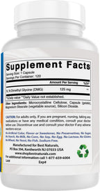 Best Naturals DMG 125 mg 120 Capsules (120 Count (Pack of 2))