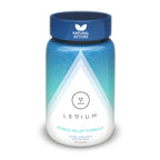 Levium Stress Supplement for Calm & Mood Support | Ashwagandha KSM-66, Magnesium, L-Theanine & GABA | Supports Mental Focus & Relaxation | Non-Habit Forming | 90 Capsules