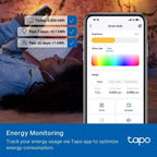 Tapo Multicolor Dimmable Smart Light Bulbs, L535E(4-Pack), A19 E26, 1100LM