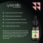 Lyfetrition Benfotiamine 118 ml, 4 FL Oz Liquid, 220 Servings, Made in USA, Quick Absorption, Potent Ingredients, Non-GMO
