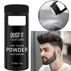 Styling Volume Powder for Soft & Fluffy Hair All Day - 8g Root Lifting Powder, No Mess Dust Application