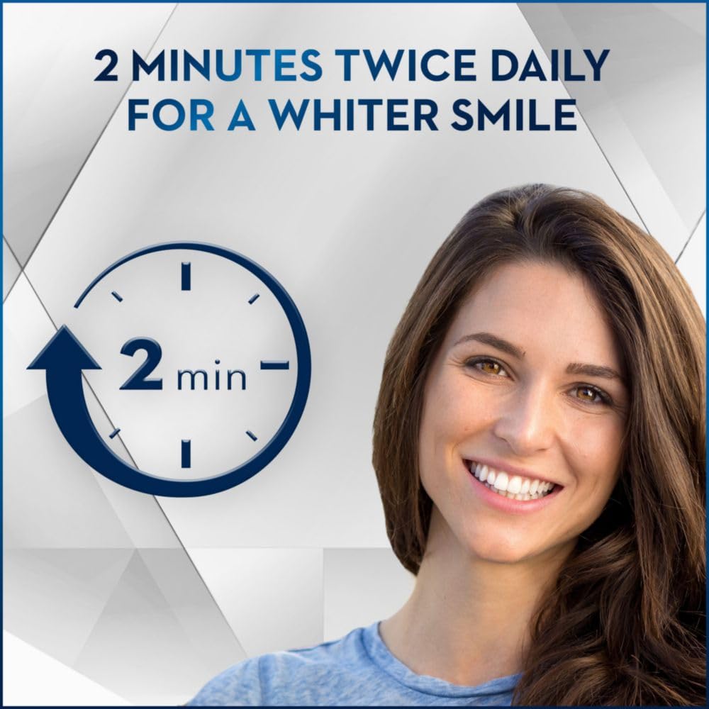 Crest 3D White Brilliance 2-Step Teeth Whitening Toothpaste Kit, Deep Cleansing Toothpaste (4.0 oz) and Whitening Gel Finisher (2.3 oz), Daily At-Home Whitening System