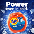 Tide PODS Laundry Detergent Pacs, Original Scent, 102 Count, Powerful 3-in-1 Clean in one Step, HE Compatible