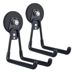 MUTUACTOR Magnetic Hooks Heavy Duty,2PCS Strong Magnetic Garage Hooks for Cruise Cabins,Anti-Scratch Magnet with Long Hooks for Power Drill,Garden Tools,Hose,Tool Chest,Steel Pegboard,Workshop