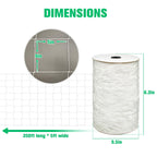 Trellis Netting 5 x 350ft 6x6 in Soft Mesh Garden Netting, Climbing Plants