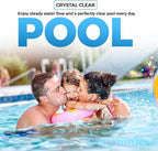 Aquatonics Heavy Duty Pool Tablet Holder – ABS and Stainless Steel Construction, EZ Clip Handle, Adjustable Wing Screw – Replaces 542068, Fits 3 Inch Tablets for Cleaning Stains with Telescopic Pole