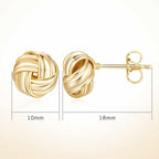 Kelli Myers 14K Gold Stud Earrings for Womens Stud Earrings