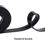 TORRAMI Solid Neoprene Rubber Strips Roll 1/16 (.062) inch Thick X 2 inch Wide X 20 Feet, for DIY Weather Stripping, Gasket, Seal
