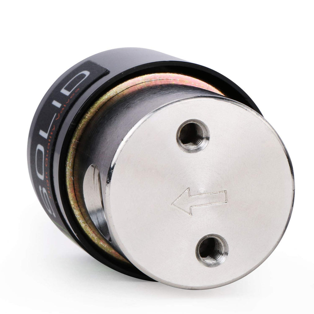 U.S. Solid 1/4" Stainless Steel Electric Solenoid Valve 12VDC Normally Closed VITON(45-PACK)
