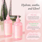 APRILSKIN Pink Aloe Vita Toner | Calms and Soothes Redness, Smoothens, and Controls Excess Sebum | 80% Pink Aloe Vera Water | Hydrating, Non-Sticky | Clean & Vegan Korean Skin Care (8.45 fl.oz)