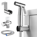 BRITULIF Handheld Bidet Sprayer for Toilet, Jet Sprayer for Toilet Muslim Shower, Adjustable Cloth Diaper Sprayer Bidets Attachment for Toilet, Toilet Bidet Sprayer with Bidet Hose for Feminine Wash