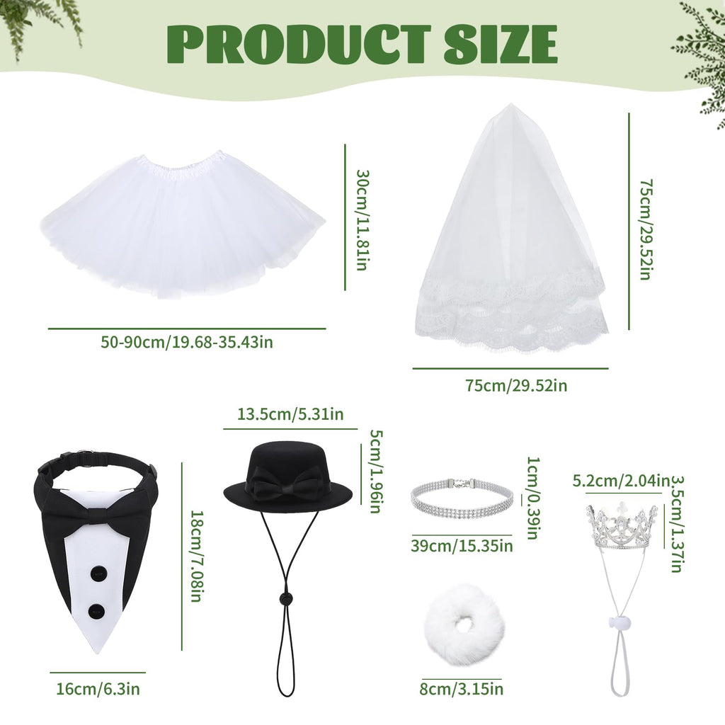 Hoemwarm Wedding Porch Goose Outfit Set Bride Groom Costume