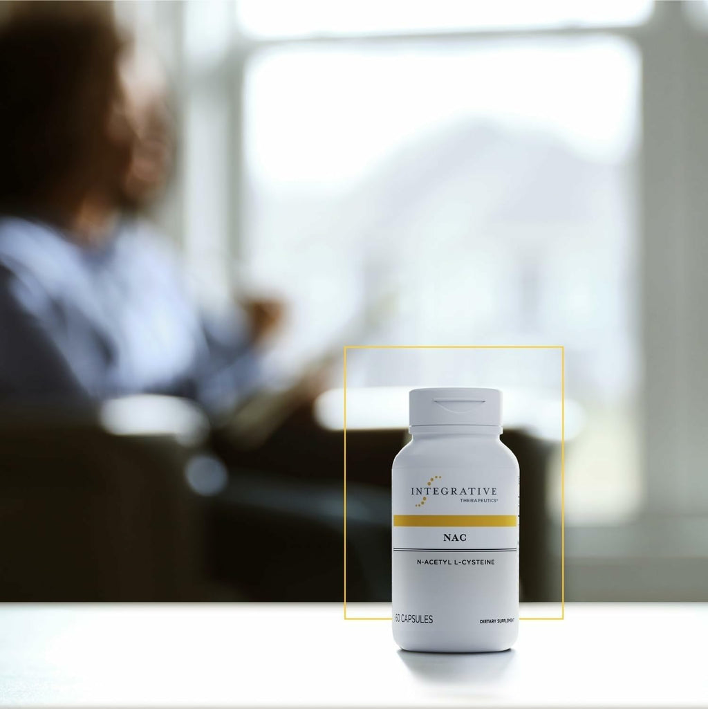 Integrative Therapeutics NAC - Antioxidant Support Supplement for Respiratory & Lung Function* - Gluten-Free & Dairy-Free - 60 Capsules (60 Servings)