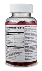 Amazon Basics Vitamin B12 3000 mcg, Normal Energy Production and Metabolism, Immune System Support, 100 Gummies (2 per serving), Pack of 2, Raspberry (Previously Solimo)