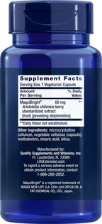 Life Extension Tear Support with MaquiBright, 90 Vegetarian Capsules