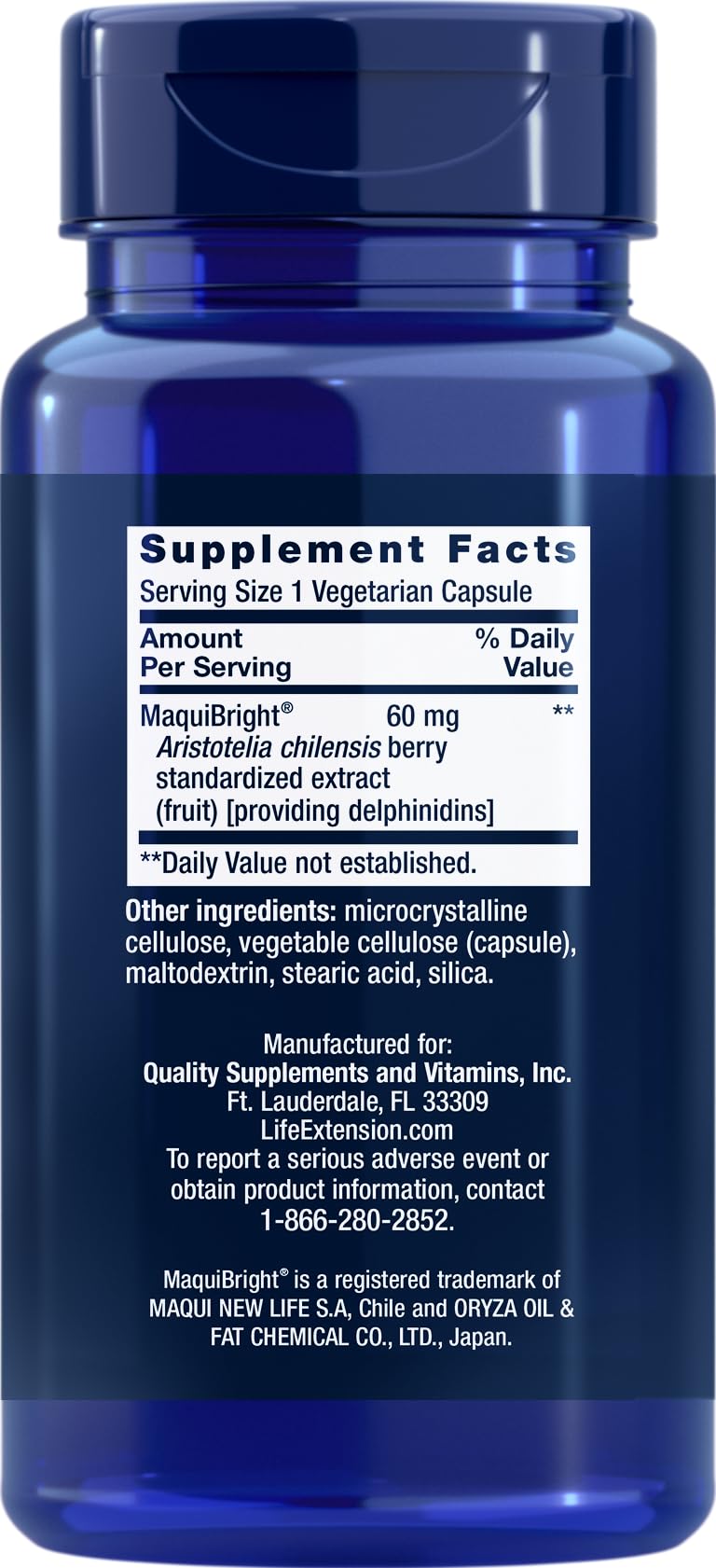 Life Extension Tear Support with MaquiBright, 90 Veg Caps (Pack of 2)